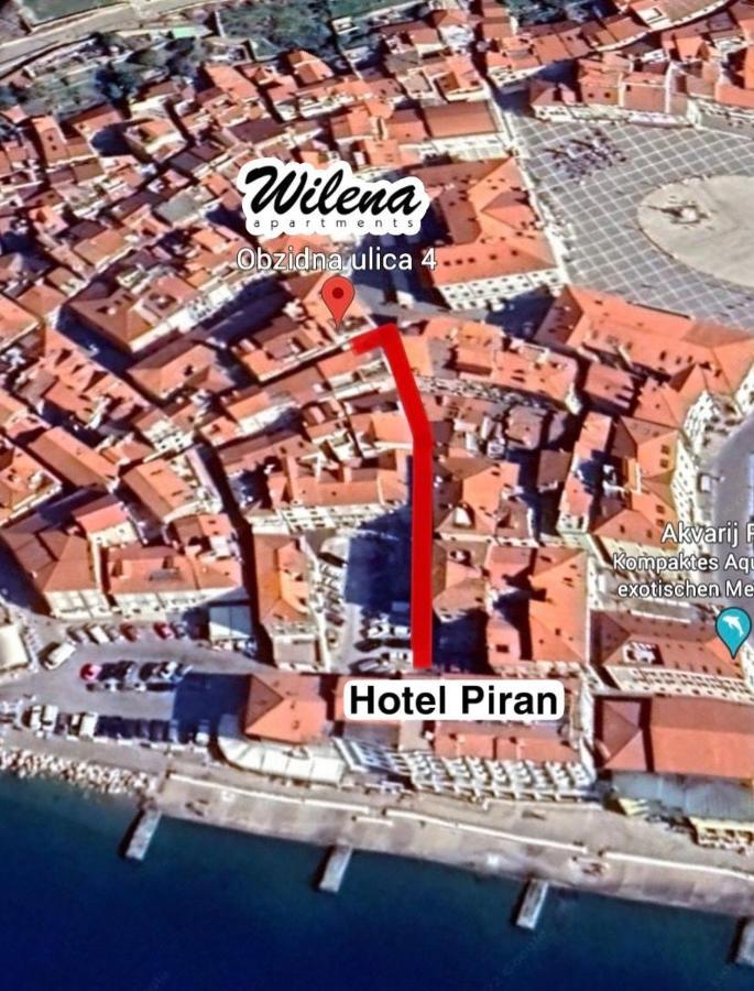 Wilena Apartments Piran Luaran gambar